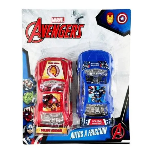 Auto a fricción x2 Avengers