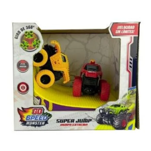 Auto a friccion con rampa giro 360°