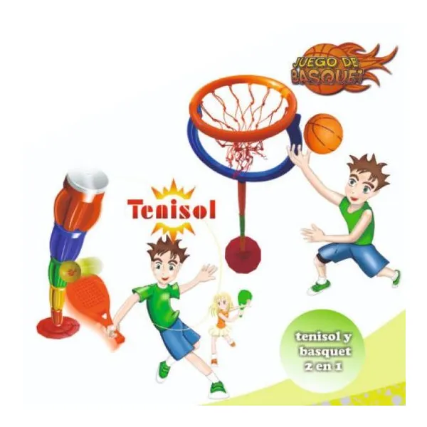 Básquet y tenisol (2 en 1)