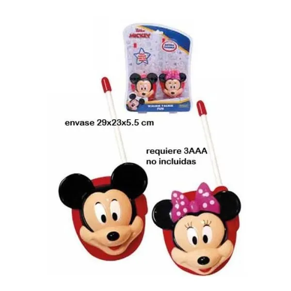 Walkie talkie fun mickey