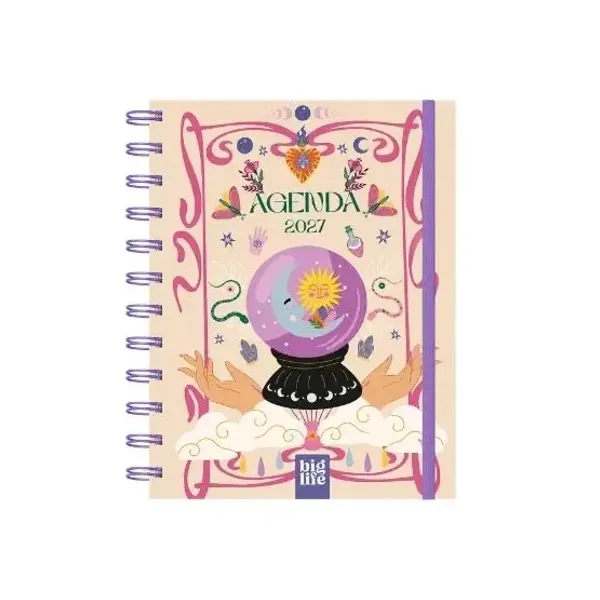 Agenda big life plus n.° 8 semanal espiral oraculo 2027