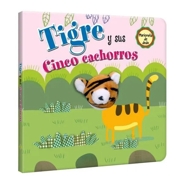 Tigre y sus 5 cachorros
