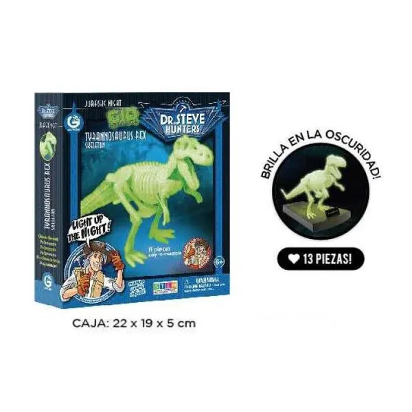 Dr. steve hunters - jurasic night - tyrannosaurus rex