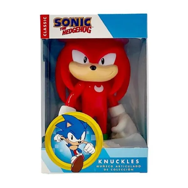 Sonic the headgehog - figura articulada 17 cm knuckles