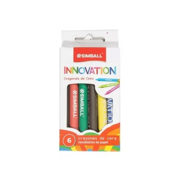 Ceritas crayones Simball innovation x6 col.surtido