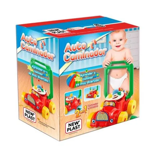 Auto caminador en caja