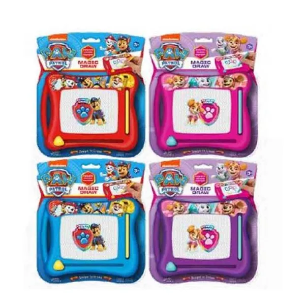 Jaru-paw patrol magic draw - pizarra mágica a colores. dibujá y garabateá, luego