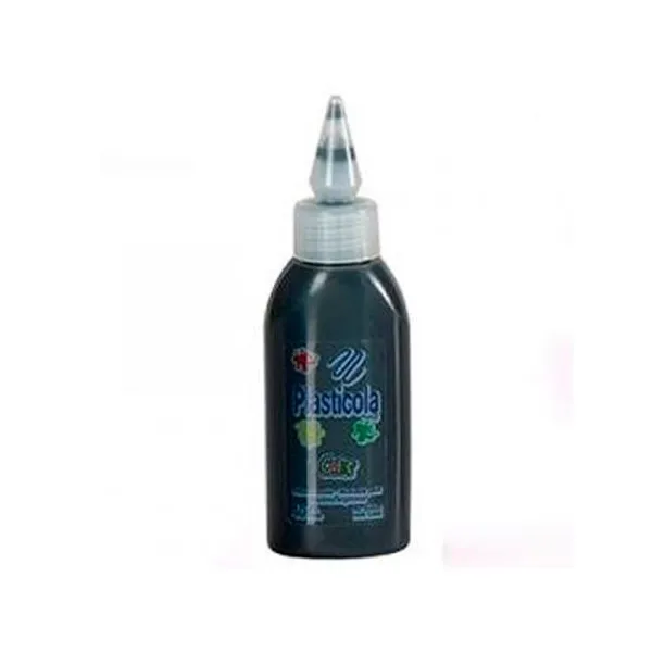 Adhesivo vinílico color Plasticola 40 grsnegro