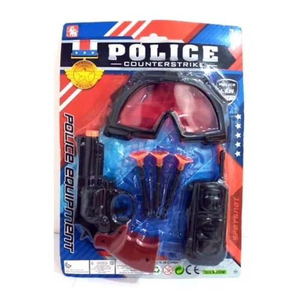 Conjunto de policia 31x22x3 cm