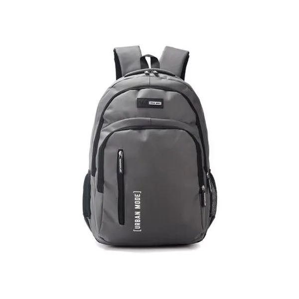 Mochila 18" espalda urban mode gris wanderlust