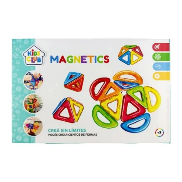 Juego de bloques magneticos 10 pzas 20 x13 x3 cm