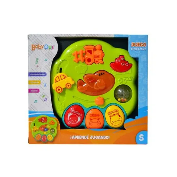 Juego de aprendizaje musical para bebés en caja 25x22x5 cm