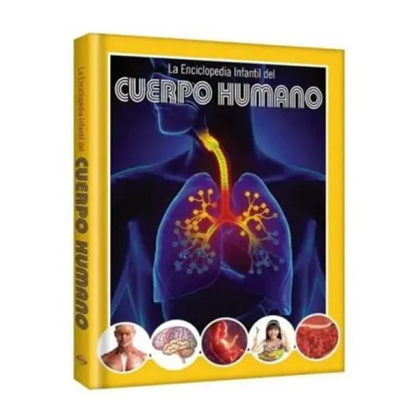 Enciclopedia infantil cuerpo humano. tapa dura 22 x29 cm/192 páginas