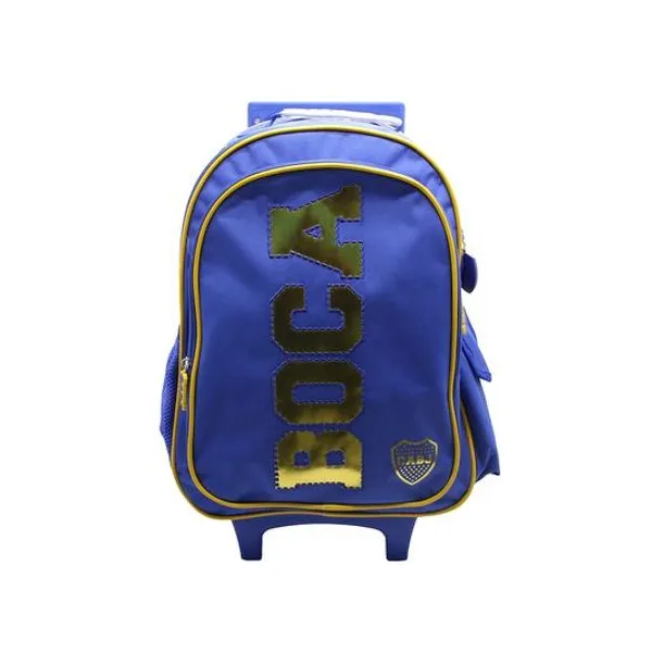 Mochila 16" con carro Boca Juniors Cresko