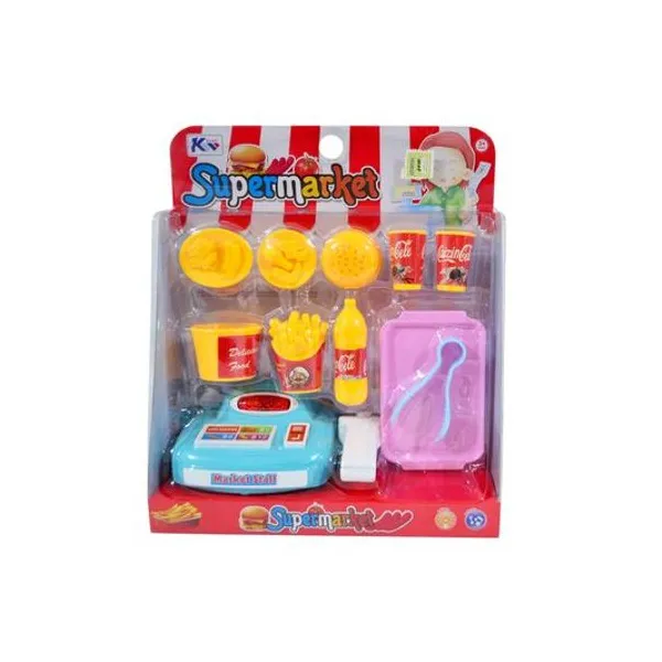 Set burger con caja registradora en caja 22x26 cm