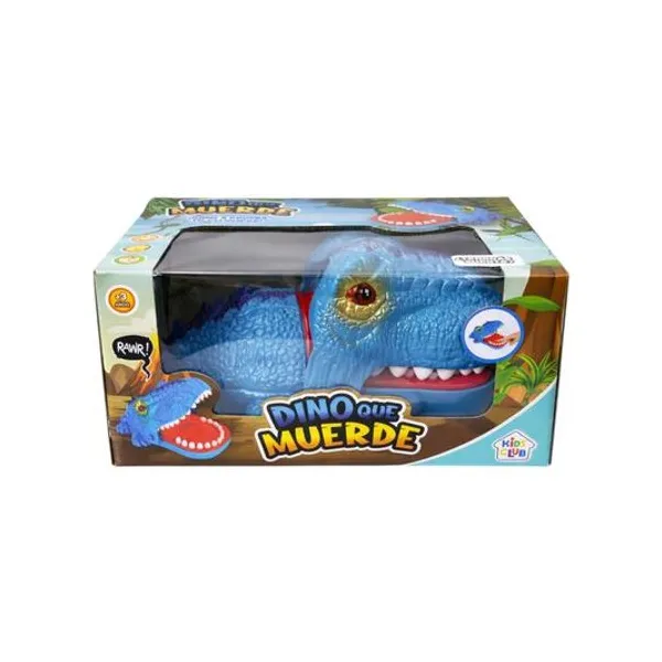 Juego dinosaurio que muerde en caja 21x10.5x15 cm