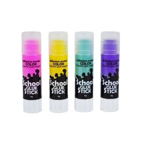 Adhesivo en barra color 8 g x unidad colores surtidos Sifap