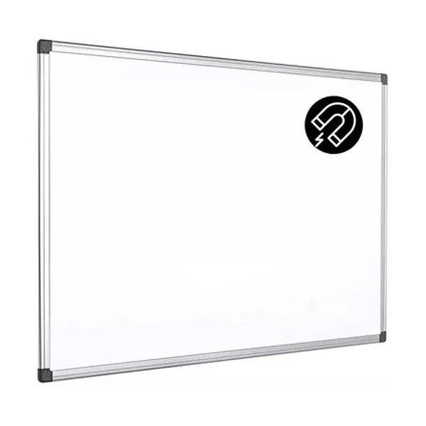 Pizarra magnetica Ezco 90 x150 cmcon borde aluminio
