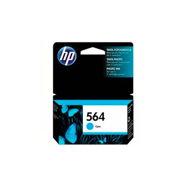 Cartucho HP liquidacion original 564- cb318wl cyan