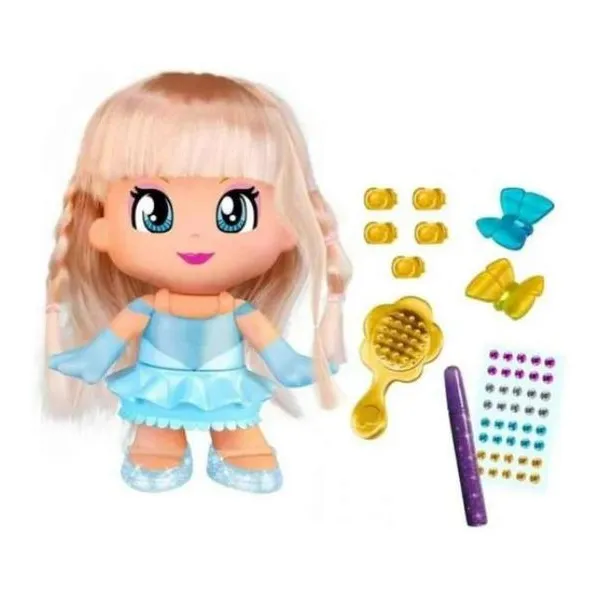 Pinypon - pop & shine cuentos gran figura 17 cm