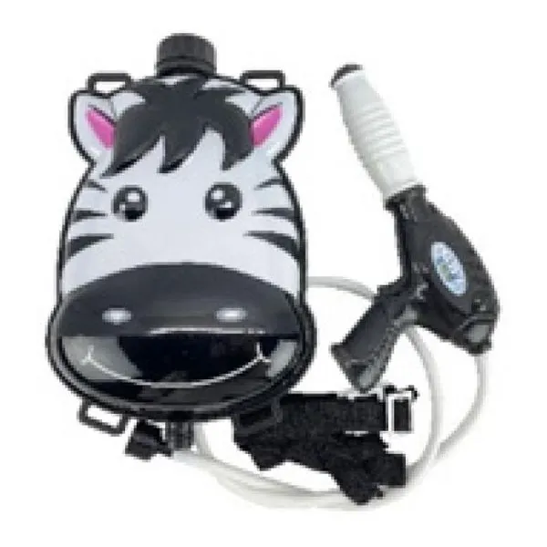 Mochila de agua cebra 28 x17 x4 cm