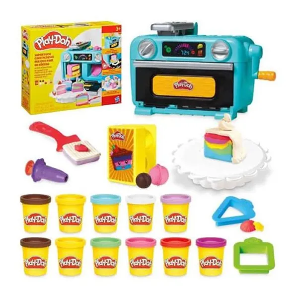 Hasbro playdoh - juego de cocina con torta