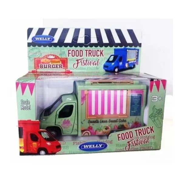 Welly food truck escala 1:36