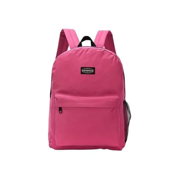 Mochila 17" espalda lisa fucsia goodpak