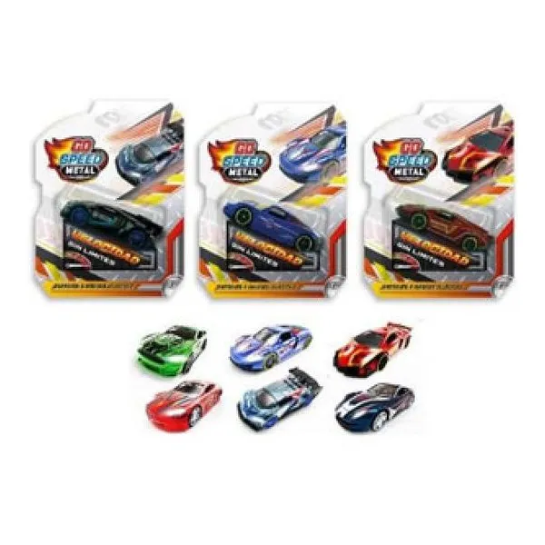 Auto metálico go speed 12 mod mixeados 17 x13 x4 cm
