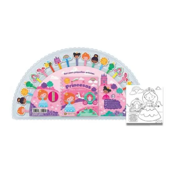 Princesas set para pequeños artistas