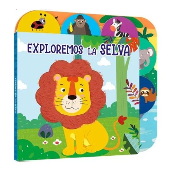 Exploremos la selva tapa dura/20 x20 cm/10 páginas