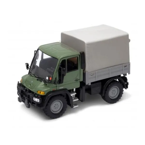 Welly mercedes benz unimog u400 verde militar 32380h-f-cw