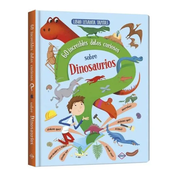 Dinosaurios-libro levanta tapitas 28 21 cm