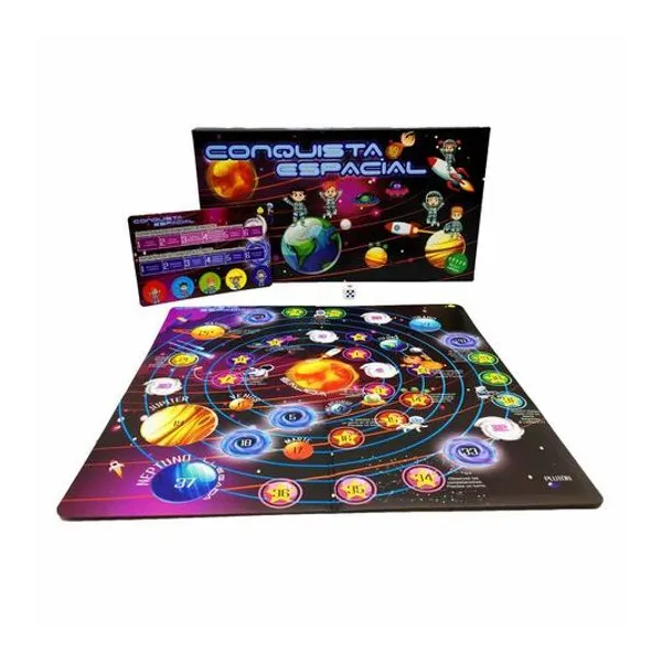 Juego de recorrido conquista espacial 36,5x20x3,5y