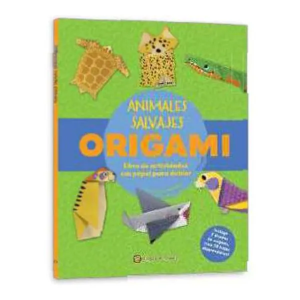 Animales salvajes mundo origami