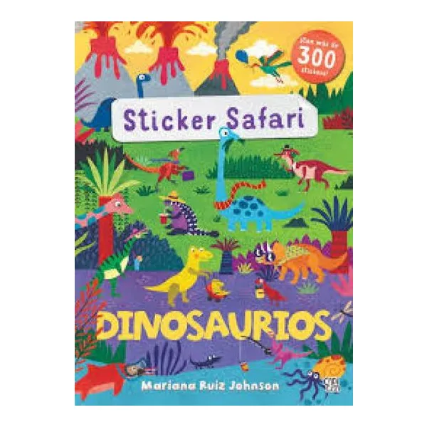 Sticker safari: dinosaurios