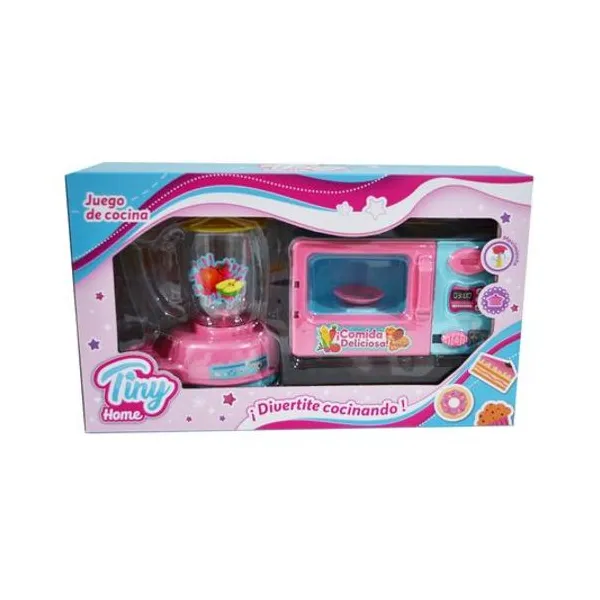 Set de electrodomesticos Tiny home x2 caja 30x18 cm