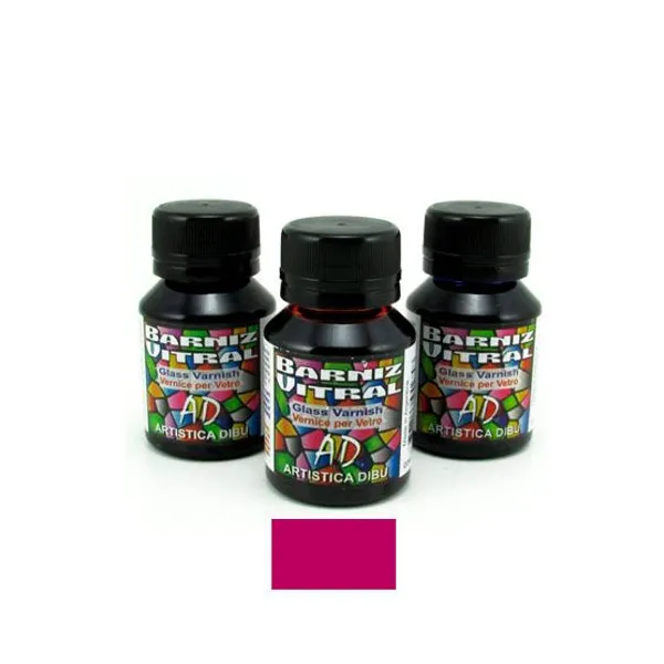 Barniz ad vitral 40/50 ml173-trans.violeta colonial