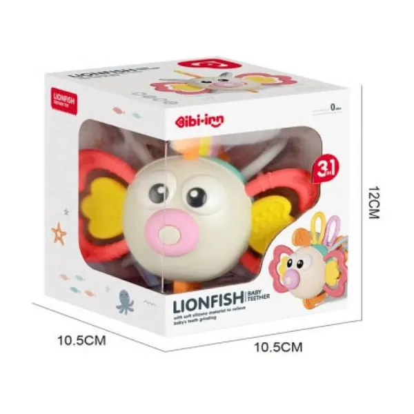Mordillo pez león 3 en 1