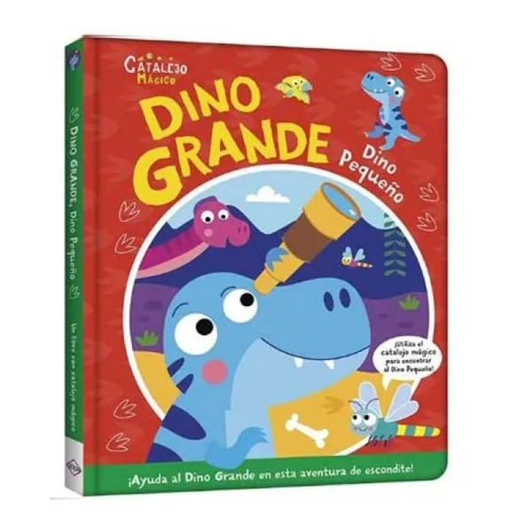 Dino grande tapa dura/20,5 x26 cm/16 páginas