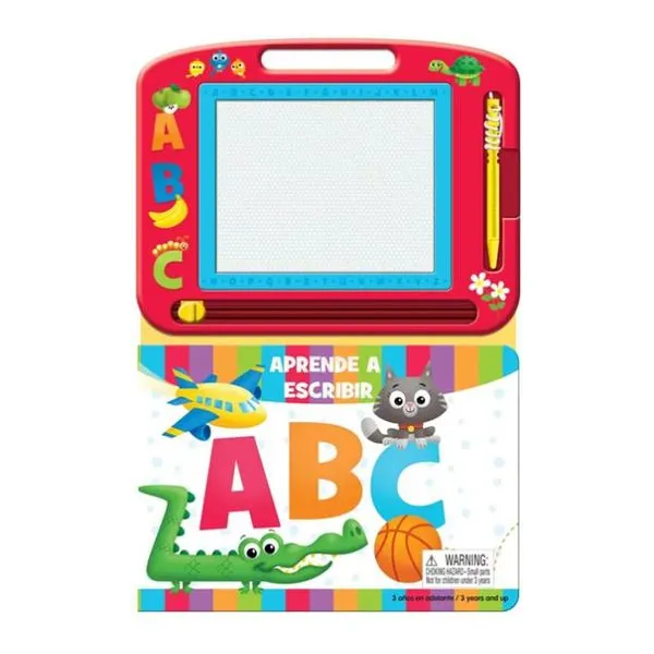 Libro de aprende a escribir con pizarra 28 21 cm