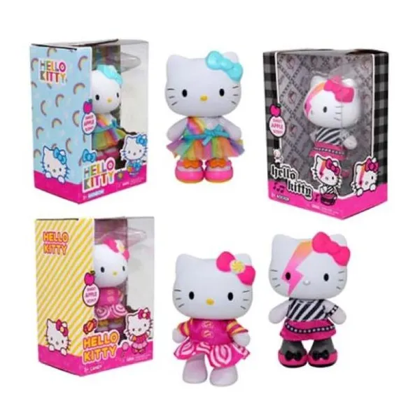 Muñeca hello kitty 10 cm muñeca y distintos vestuarios - surtido