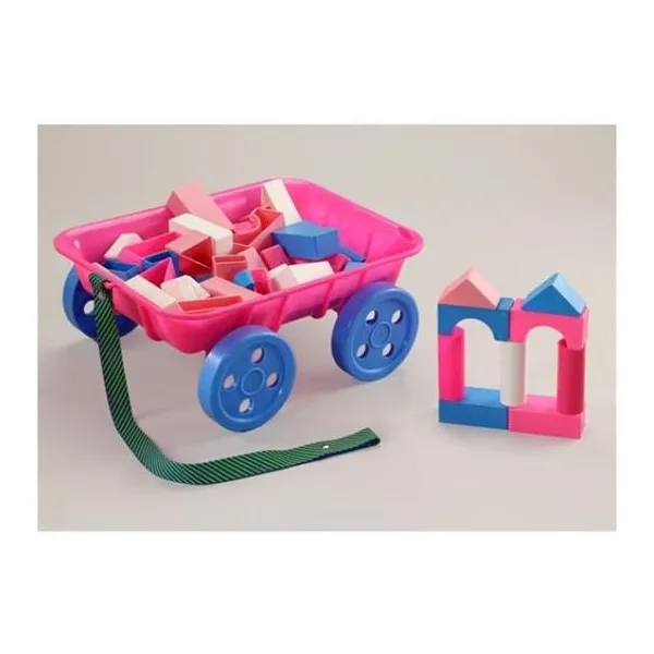 Blokas pink carrito 60 piezas