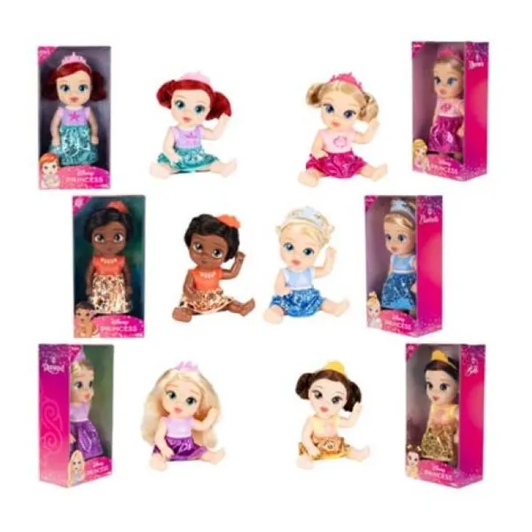 Muñecas bebé princesas 28 cm - 6 diferentes modelos
