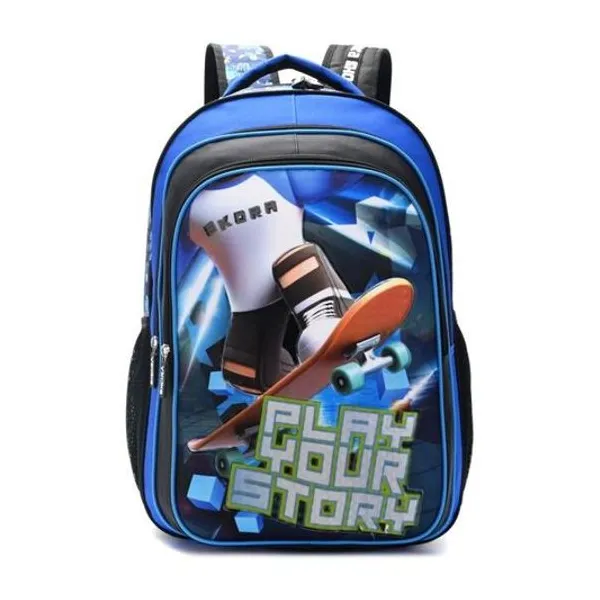 Mochila 18" espalda gamer skater roblox Skora