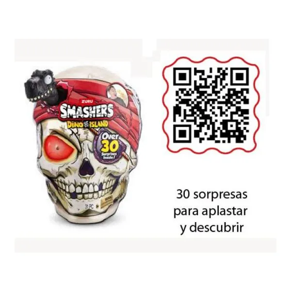 Smashers dino island giant skull 30+surprises