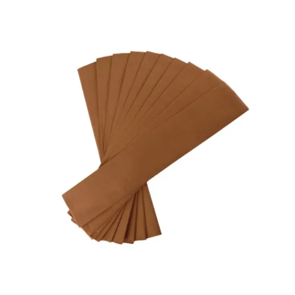 Papel crepe 50 x200 cmx 10 unid.marron