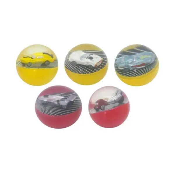 Pelota autos de carrera 3d
