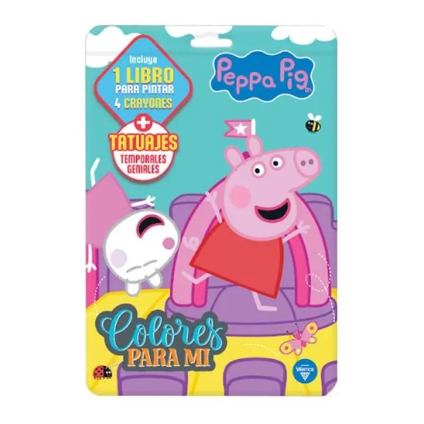 Flow pack colores para mi tatuajes Peppa Pig