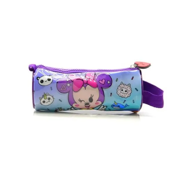 Cartuchera 1 cierre tubo 20 cm x unidad minnie Cresko